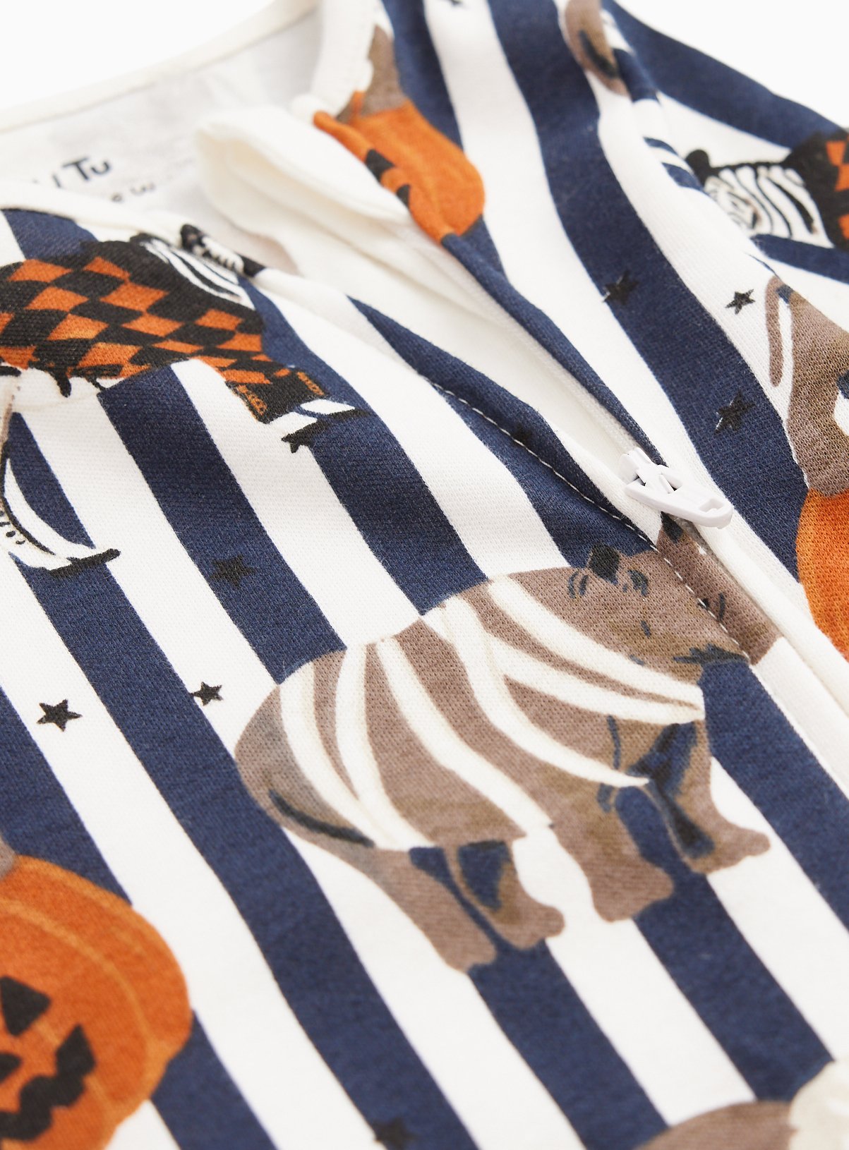 Family Matching Halloween Circus Print Sleepsuit 9-12 months - Image 2 thumbnail